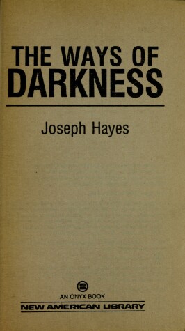 Book cover for Ways of Darkness