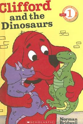 Book cover for Clifford and the Dinosaurs