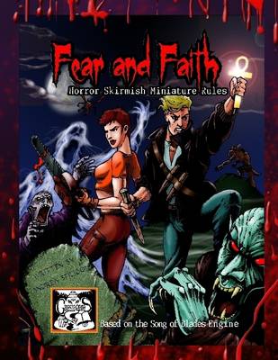 Book cover for Fear and Faith Horror Miniature Rules