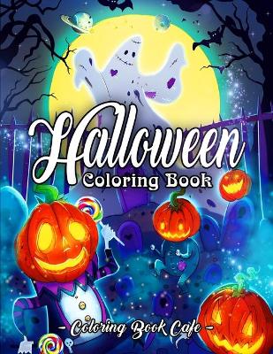 Book cover for Halloween Coloring Book