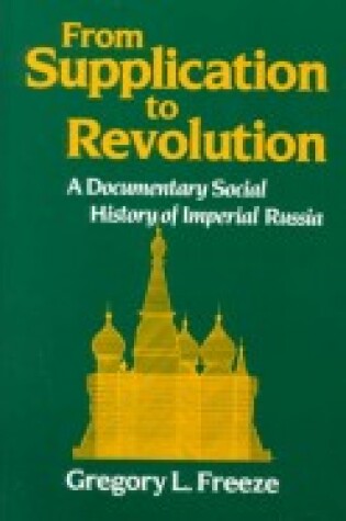 Cover of From Supplication to Revolution