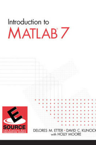 Cover of Introduction to MATLAB 7