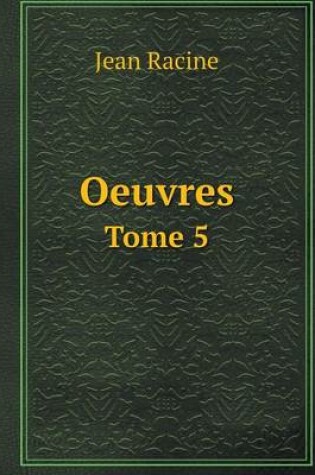 Cover of Oeuvres Tome 5