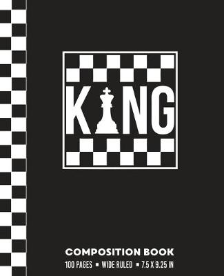 Book cover for King Composition Book