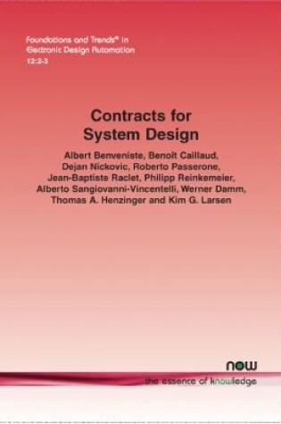 Cover of Contracts for System Design