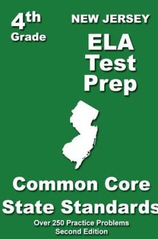 Cover of New Jersey 4th Grade ELA Test Prep