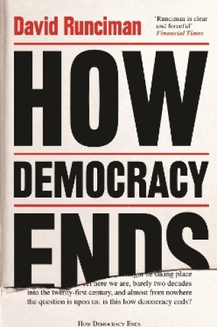 Cover of How Democracy Ends