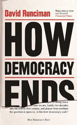 Book cover for How Democracy Ends