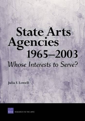 Book cover for State Arts Agencies, 1965-2003