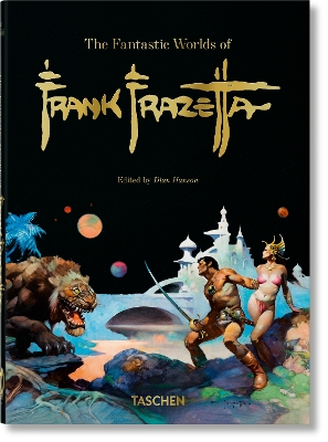 Cover of The Fantastic Worlds of Frank Frazetta. 40th Ed.