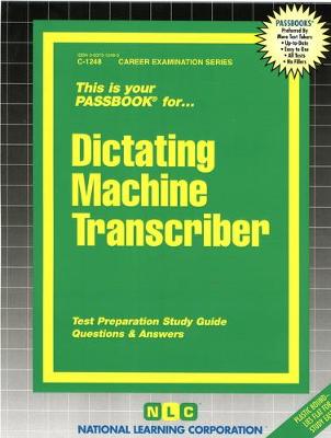 Book cover for Dictating Machine Transcriber