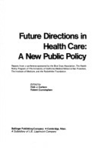 Cover of Future Directions in Health Care