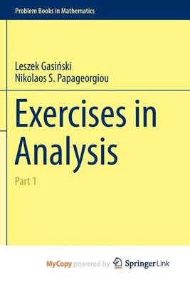 Cover of Exercises in Analysis