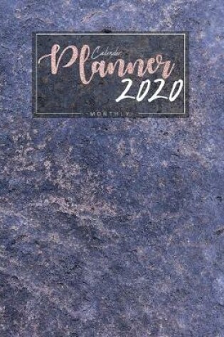 Cover of Monthly Planner Calender 2020