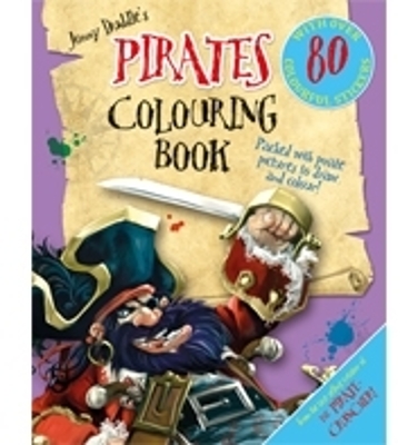 Book cover for Jonny Duddle's Pirates Colouring Book
