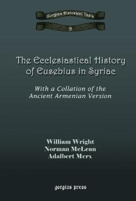 Cover of The Ecclesiastical History of Eusebius in Syriac