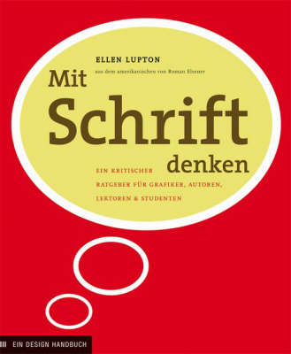 Book cover for Mit Schrift Denken