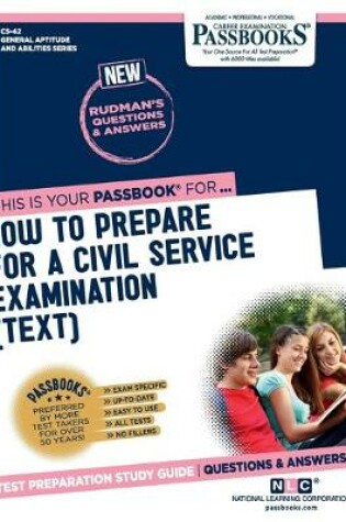 Cover of How To Prepare for a Civil Service Examination (TEXT) (CS-42)