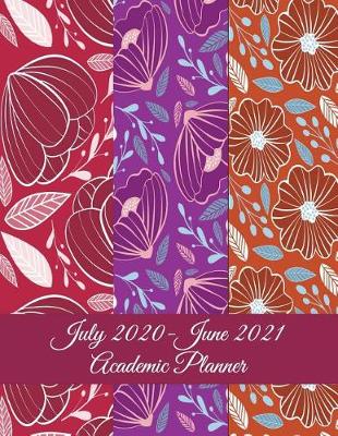 Book cover for July 2020-June 2021 Academic Planner