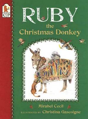 Book cover for Ruby the Christmas Donkey