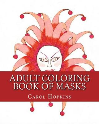 Book cover for Adult Coloring Book of Masks