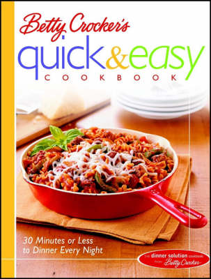 Book cover for Betty Crocker's Quick and Easy Cookbook
