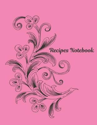 Book cover for Vol 7 Recipes Notebook Journal Present