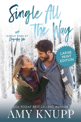 Book cover for Single All the Way - Large Print