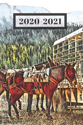 Cover of Horse Camp Back Packing in the Rocky Mountains Dated Calendar Planner 2 years To-Do Lists, Tasks, Notes Appointments