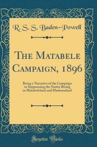 Cover of The Matabele Campaign, 1896