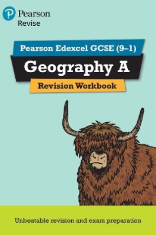 Cover of Pearson REVISE Edexcel GCSE Geography A Revision Workbook: For 2025 and 2026 assessments and exams