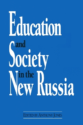 Book cover for Education and Society in the New Russia