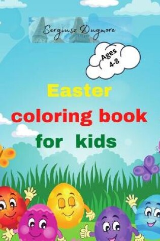 Cover of Easter coloring book for kids