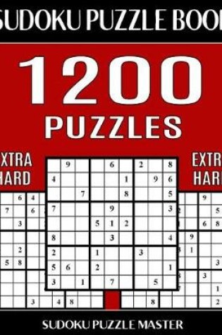 Cover of Sudoku Puzzle Master Book, 1,200 Extra Hard Puzzles