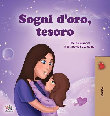 Book cover for Sweet Dreams, My Love (Italian Children's Book)