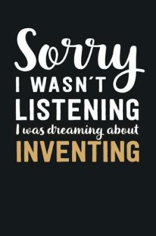 Cover of I was Dreaming about Inventing