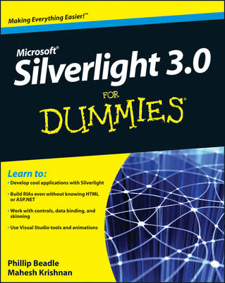 Book cover for Microsoft Silverlight 4 For Dummies