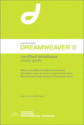 Book cover for Macromedia Dreamweaver 8 Certified Developer Study Guide