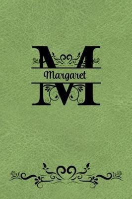 Book cover for Split Letter Personalized Journal - Margaret