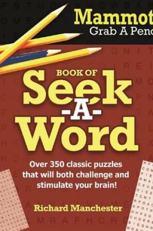 Cover of Mammoth Grab A Pencil Book of Seek-A-Word