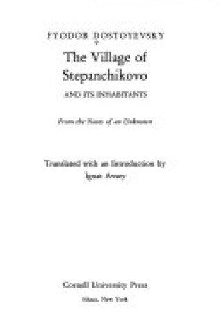 Cover of Village of Stepanchikovo Pb