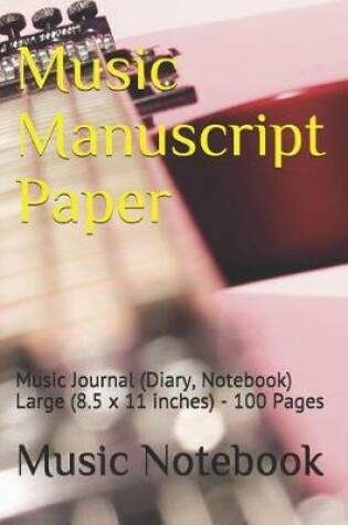 Cover of Music Manuscript Paper