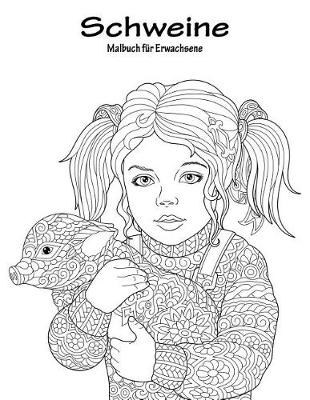 Book cover for Schweinemalbuch für Erwachsene 1