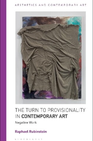 Cover of The Turn to Provisionality in Contemporary Art