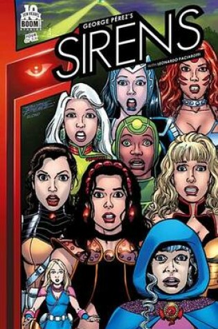 Cover of George Perez's Sirens #4 (of 6)