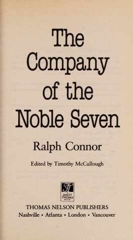 Book cover for The Company of the Noble Seven