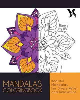 Book cover for Mandalas Coloring Book