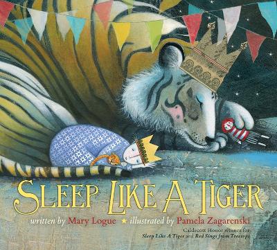Book cover for Sleep Like a Tiger (Lap Board Book)