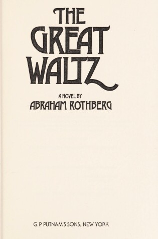 Cover of The Great Waltz