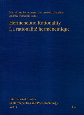 Cover of Hermeneutic Rationality. La Rationalite Hermeneutique, 3